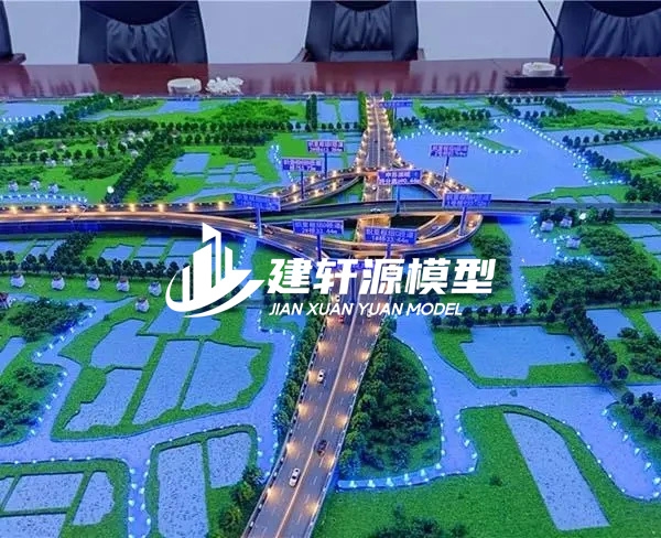 江山高速公路沙盘定制