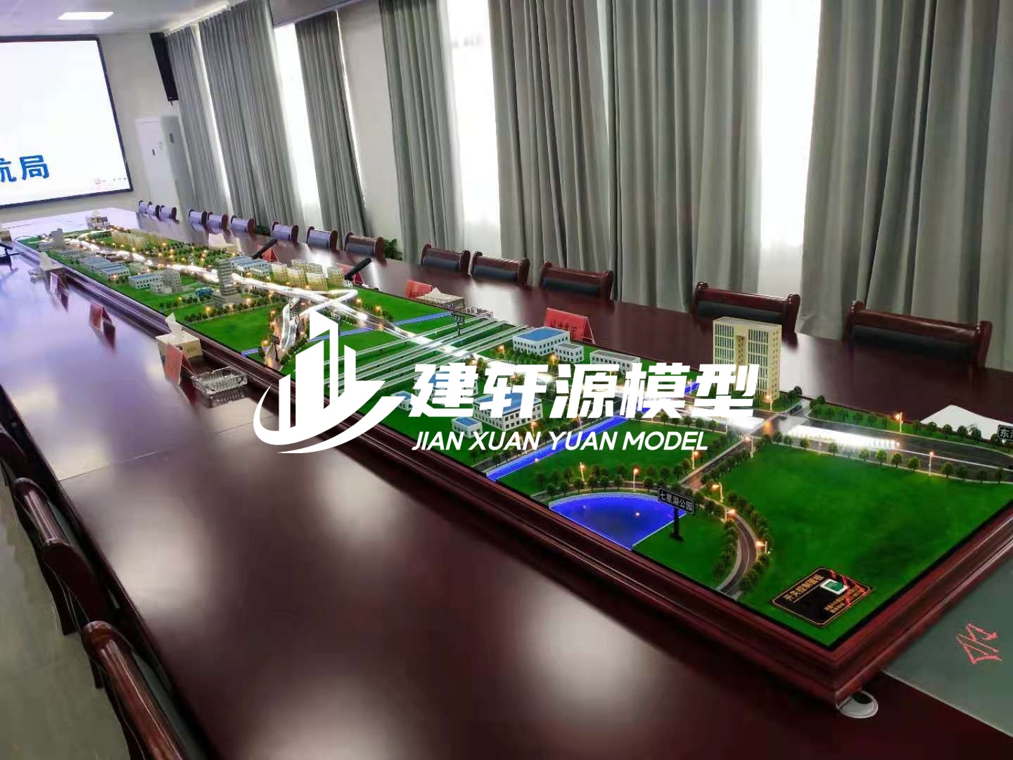 江山公路马路沙盘模型专业定做