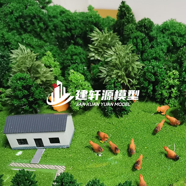江山智慧农场沙盘模型生产